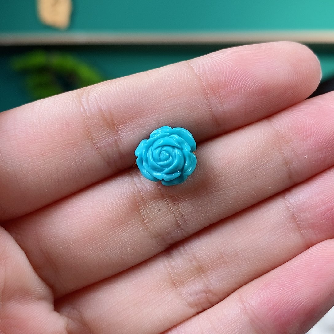 未镶嵌绿松石珠宝奇石