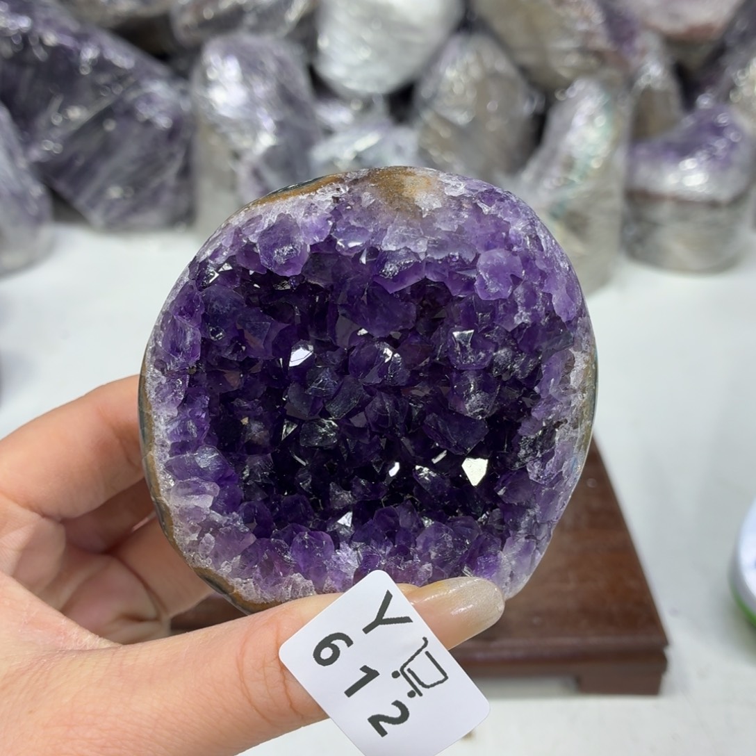 眼镜未镶嵌紫晶水晶