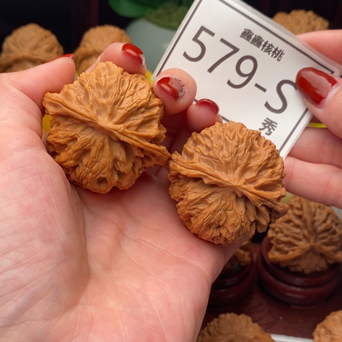 文玩核桃把件苹果园45