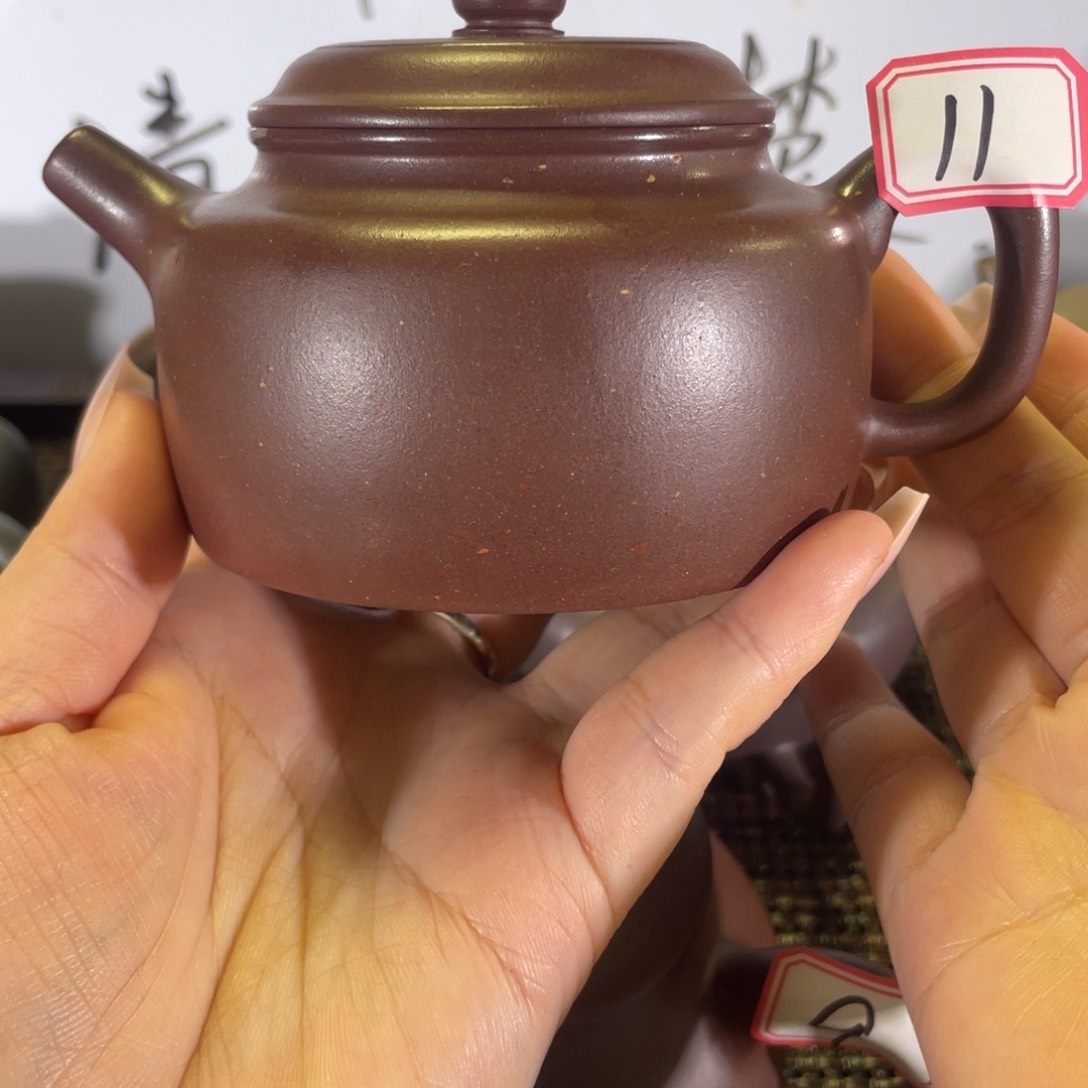 紫砂茶壶派**?德钟微瑕全手