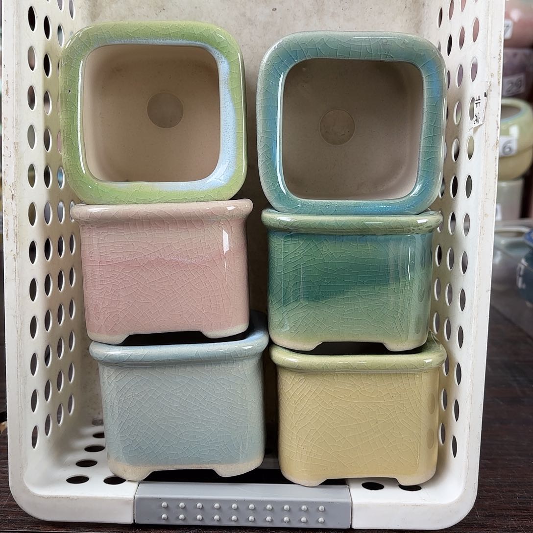 红陶量货/口5-6.5高深浅搭配发6个