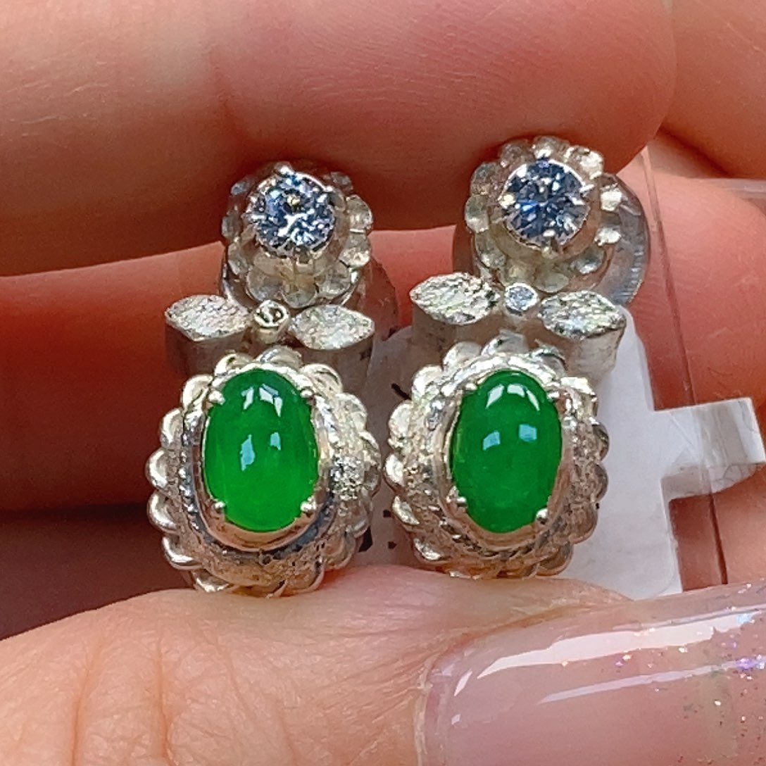 翡翠裸石翡翠蛋面