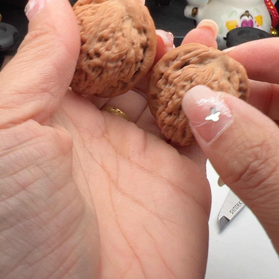 文玩核桃把件莲花35