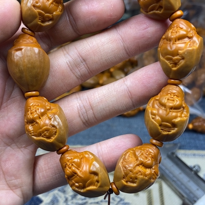 橄榄核手串/手链橄榄核雕工艺手串