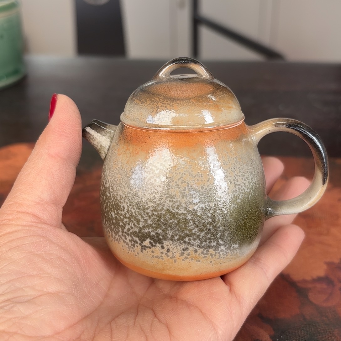 龙泉云间青瓷小米茶器