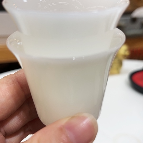 高档璞玉瓷品茗杯8888888888888