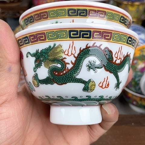 景德镇陶瓷藏式茶碗