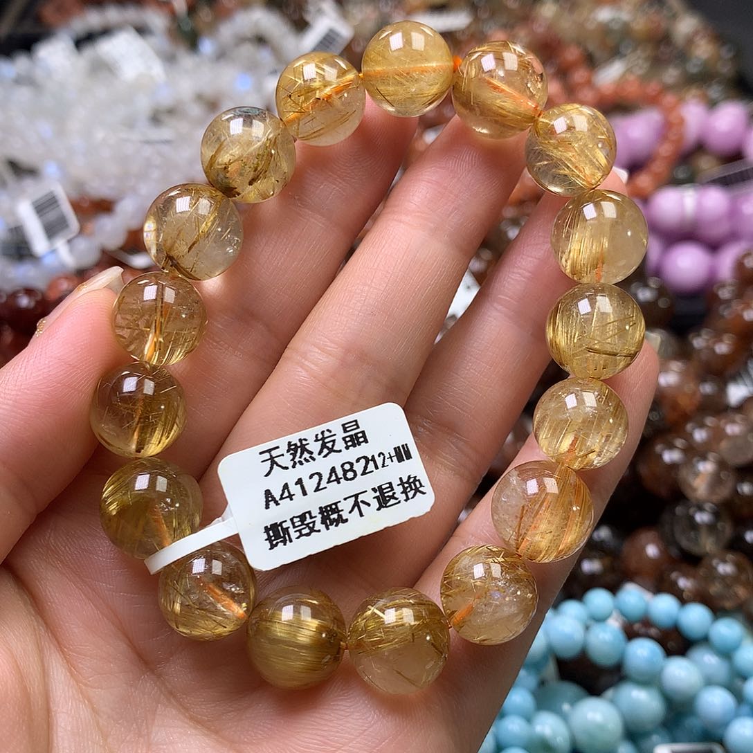 水晶手链未镶嵌，