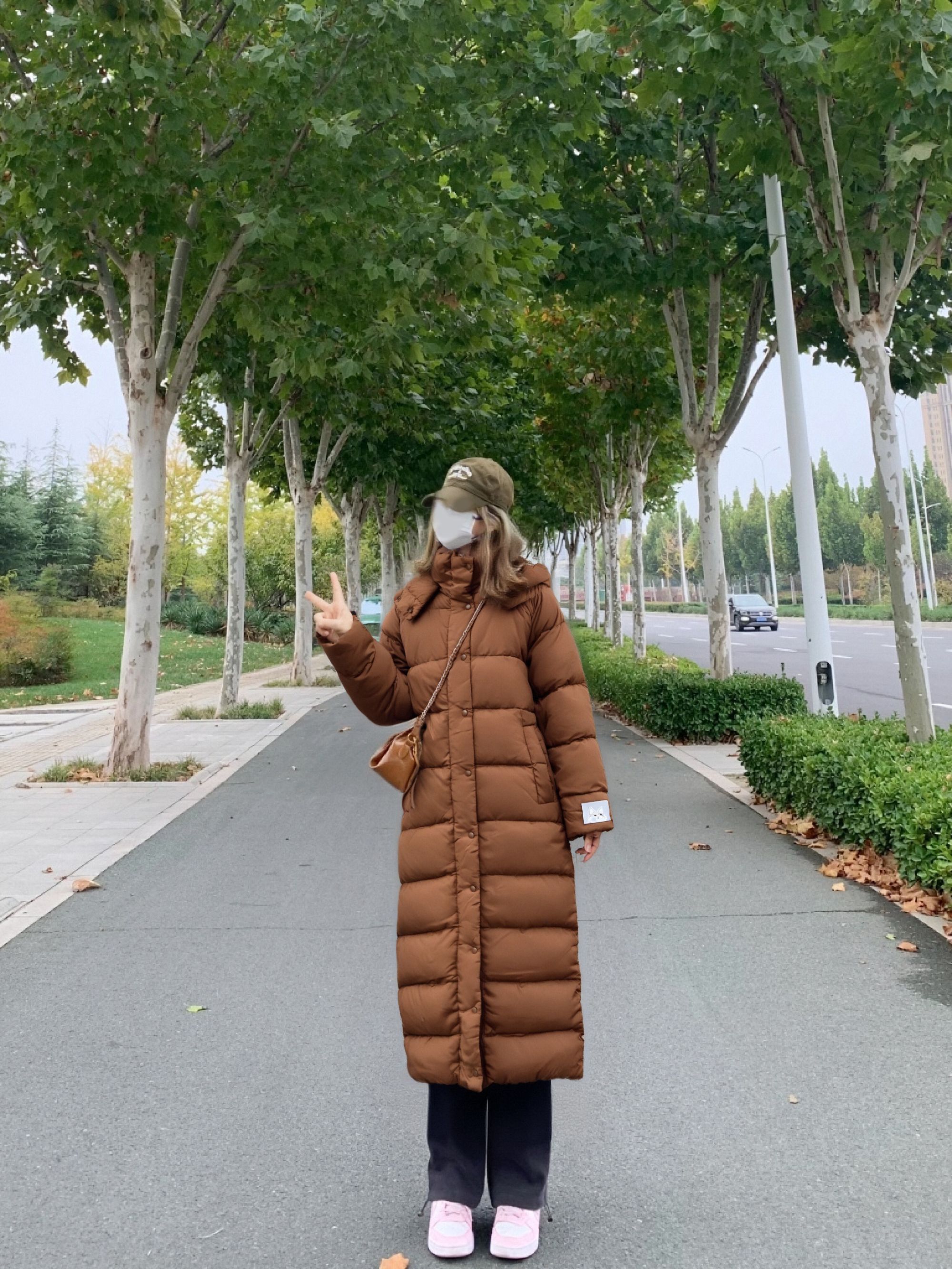 百搭冬季男女同款时尚纯色百搭连帽外套棉服PA-N694(黑色无帽)