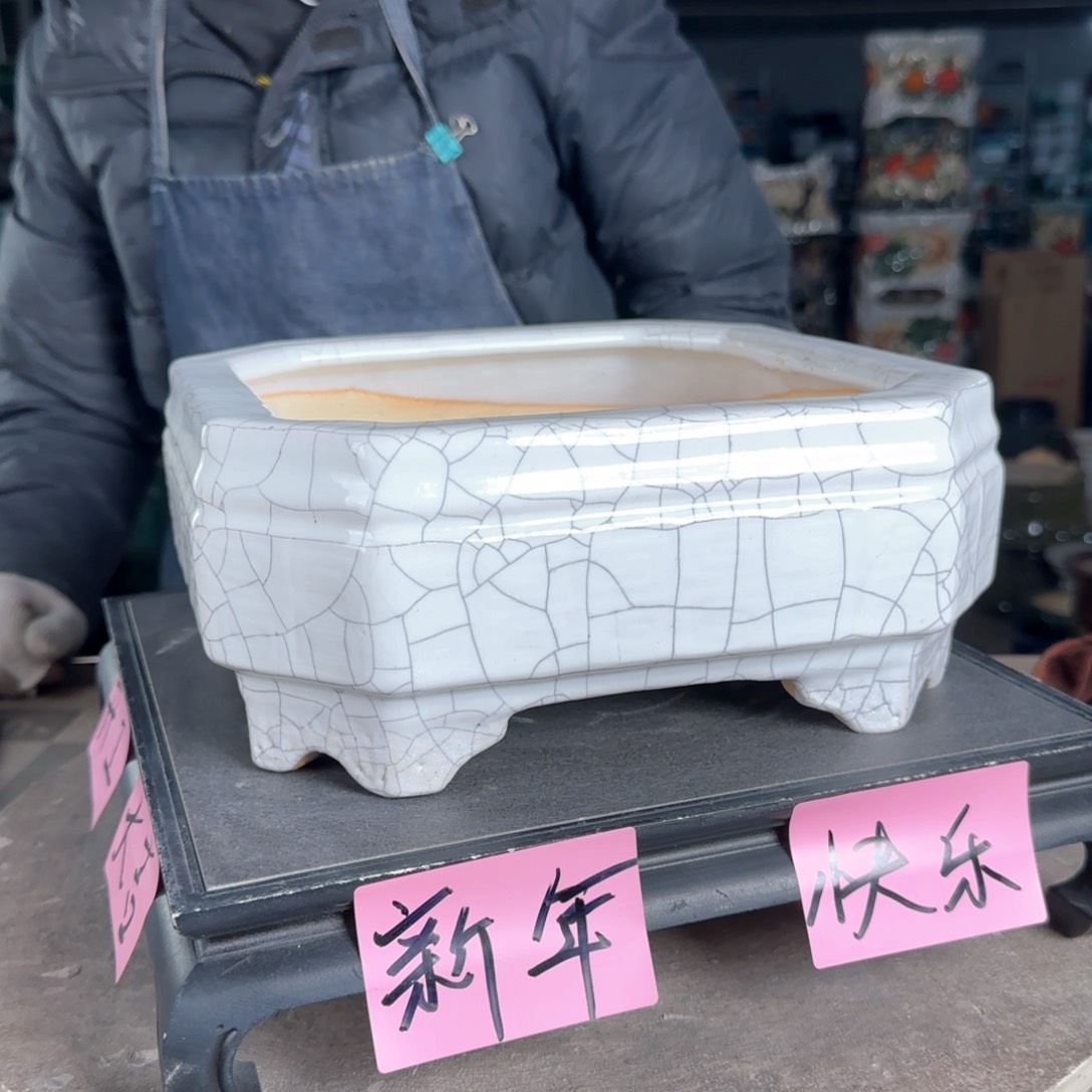 一风堂石湾花盆。微瑕