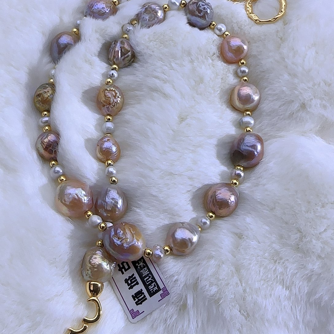 未镶嵌项链定制多样性发货发其一289淡水珍珠