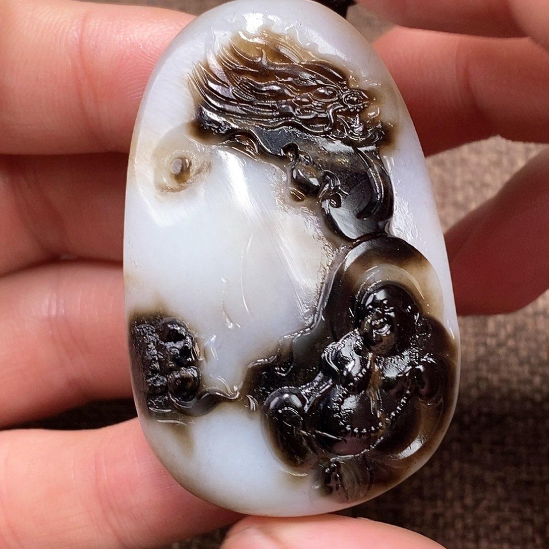 和田玉挂件未镶嵌