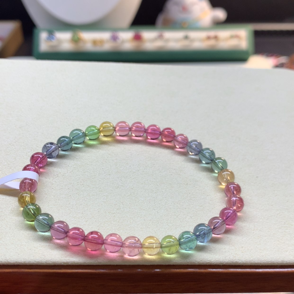 【闪购商品】碧玺手串未镶嵌人鱼色标5.8mm