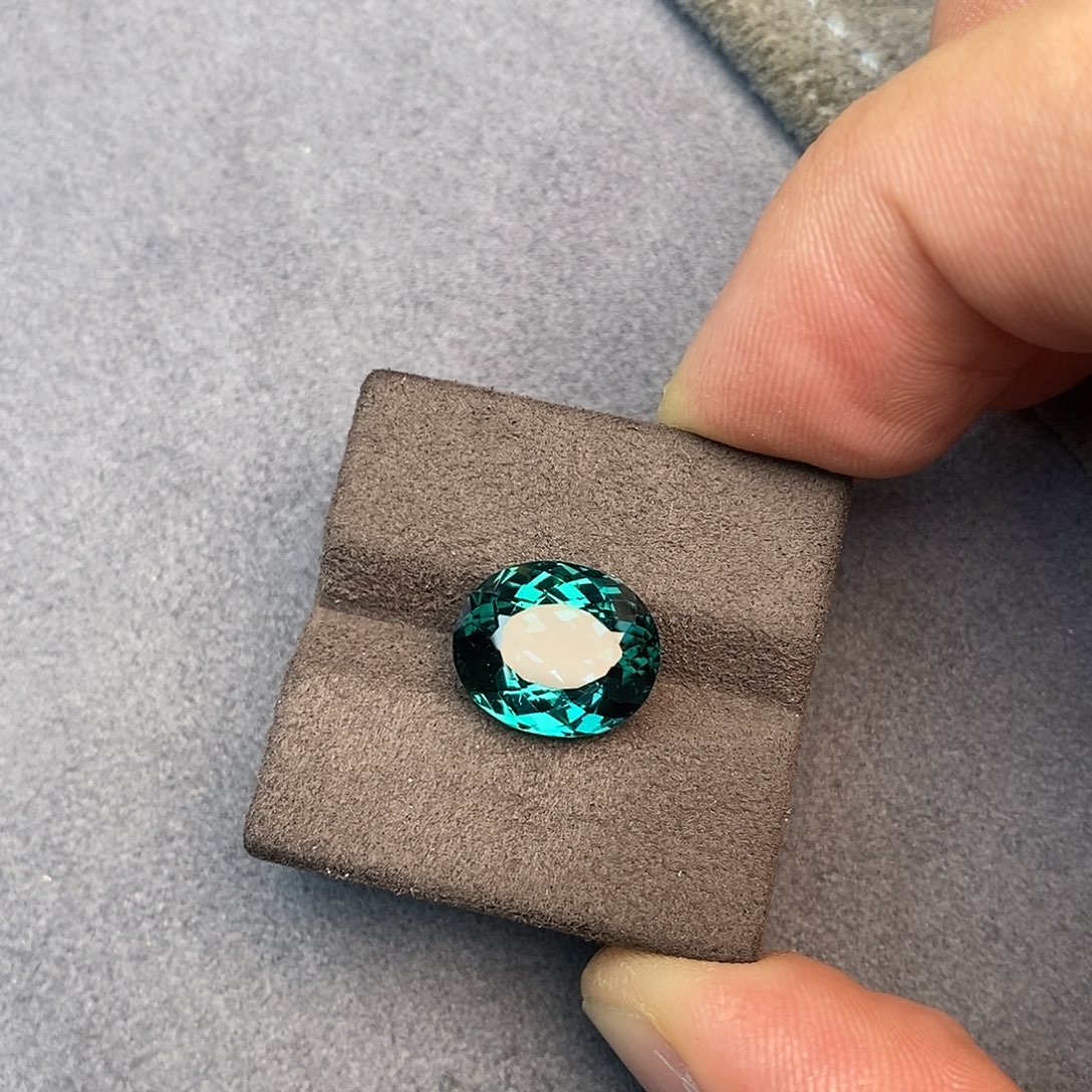 珠宝半成品未镶嵌碧玺6.14ct 吉尔德 拉贡