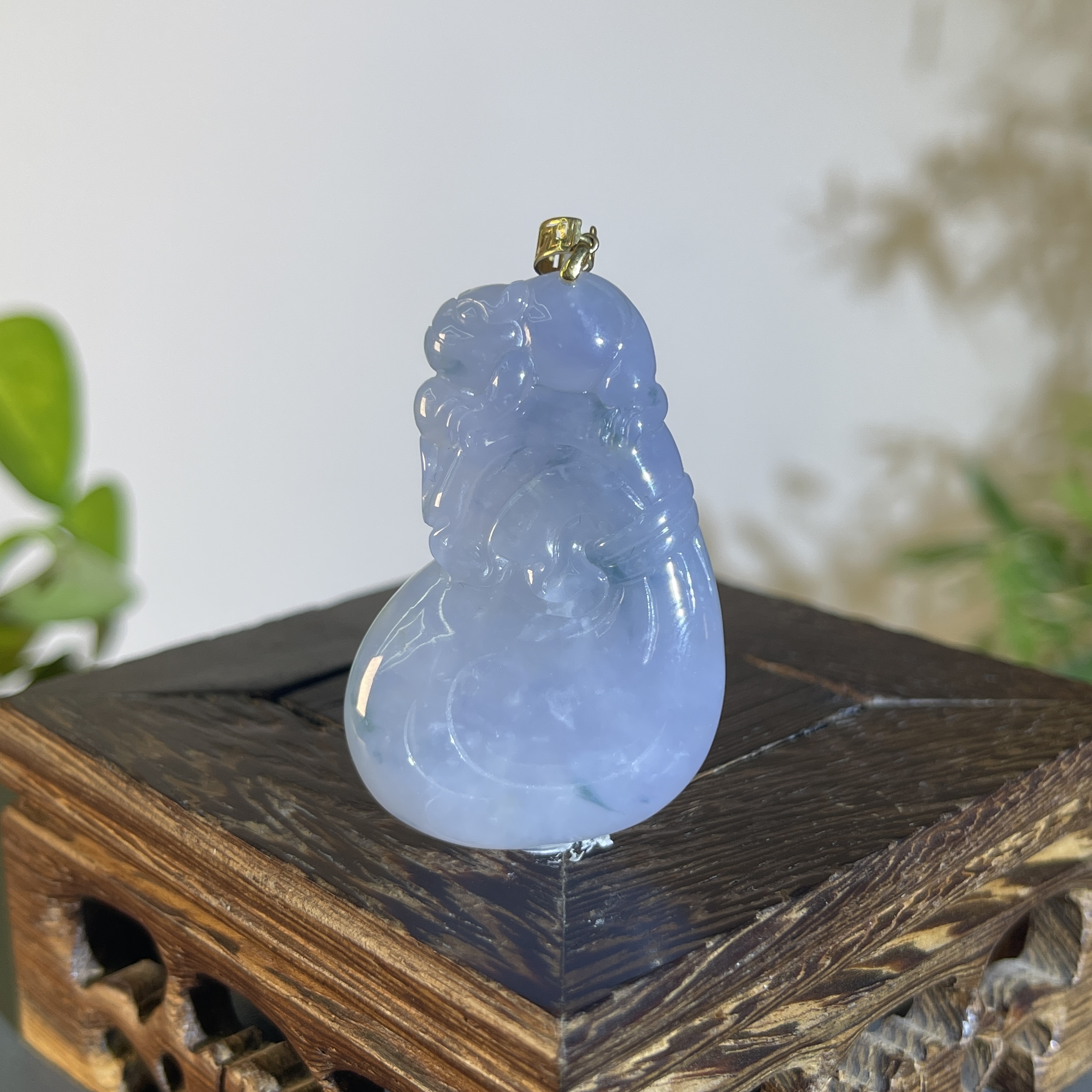 JTW16-110 天然缅甸A货翡翠 18K金扣头今非昔比