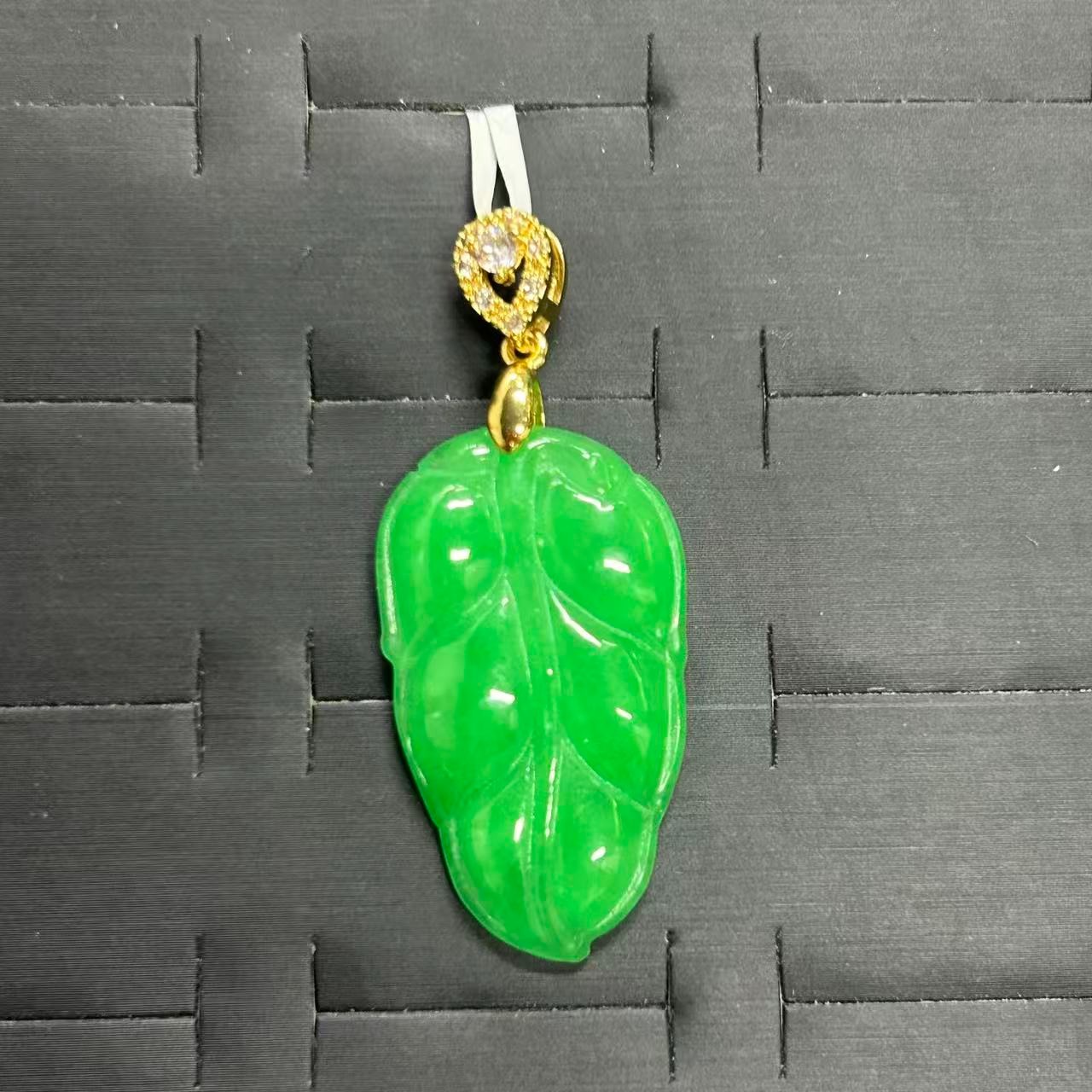 手链 绿色叶子吊坠饰品