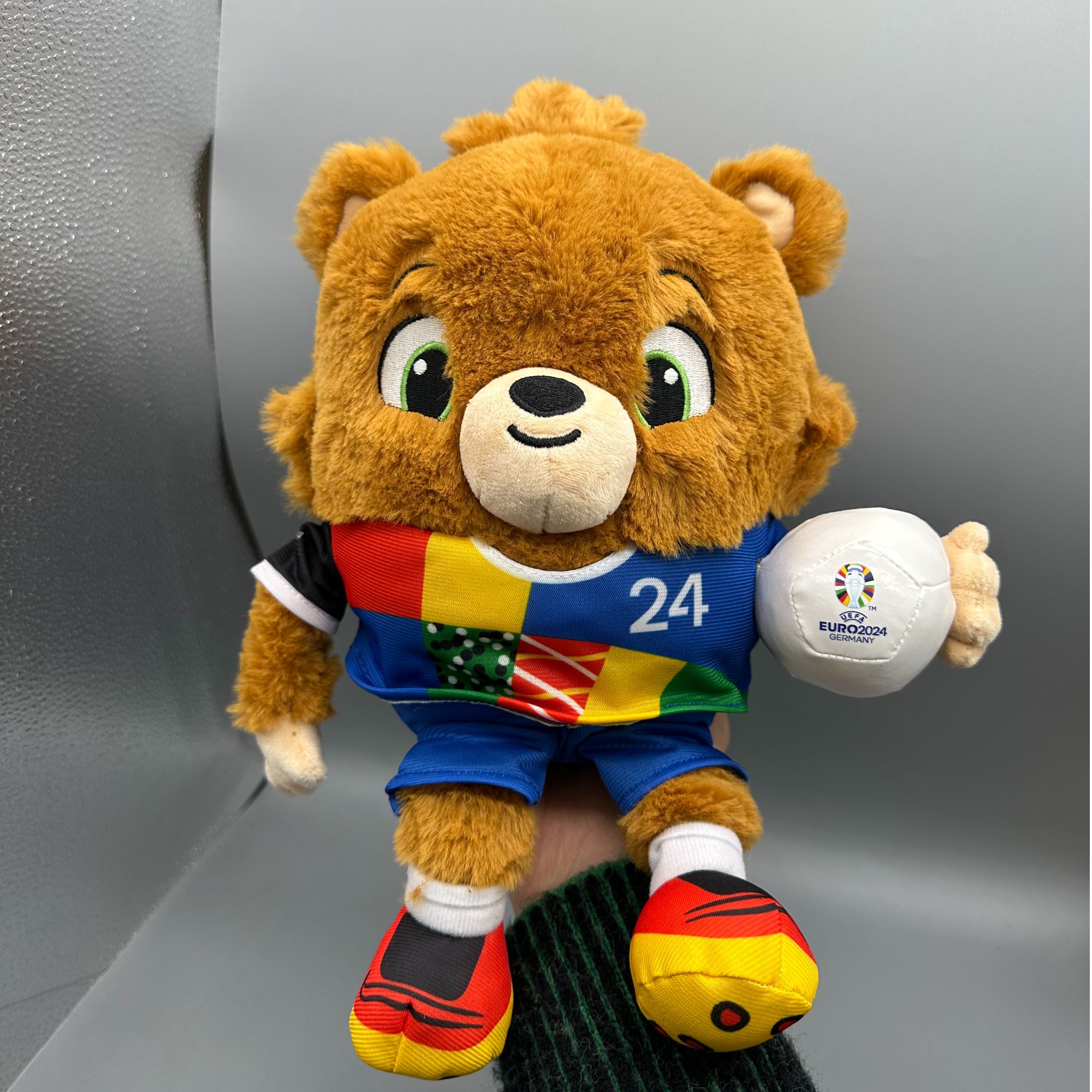 【正品】欧洲杯毛绒公仔33cm