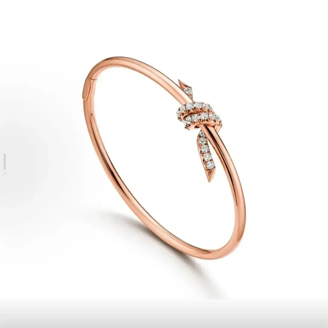 欧美风kont绳结带钻日韩轻奢甜美分