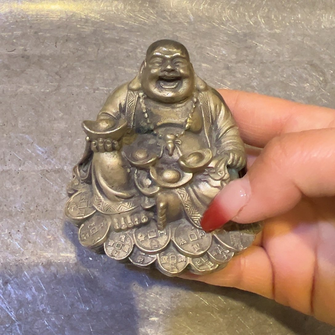 黄铜摆件，文房摆件