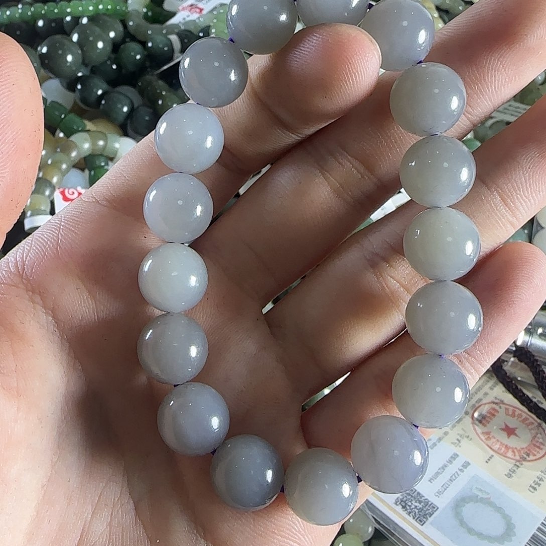 和田玉手链未镶嵌173