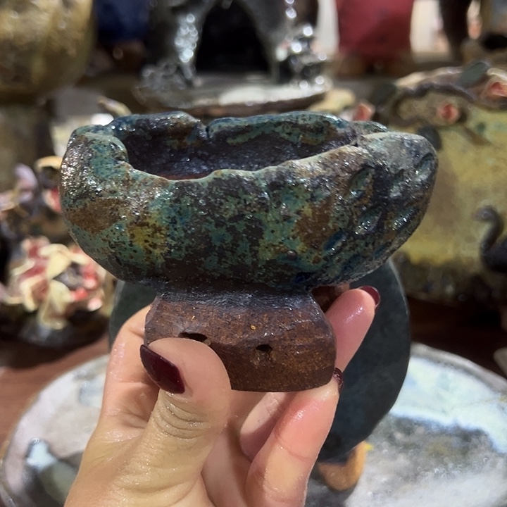 福利手工粗陶高温陶器