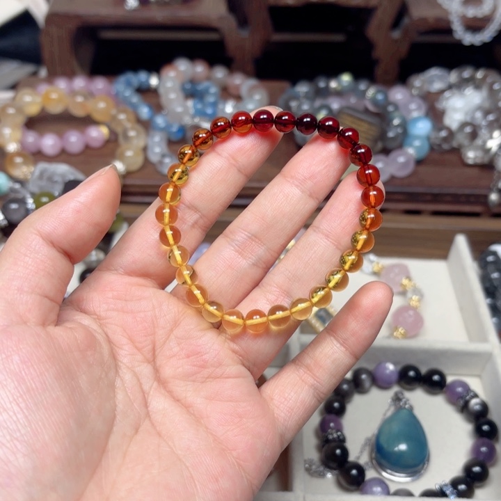 水晶手链未镶嵌金薇薇