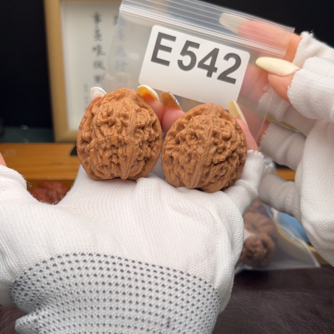 文玩核桃把件39蚂蚁王e542