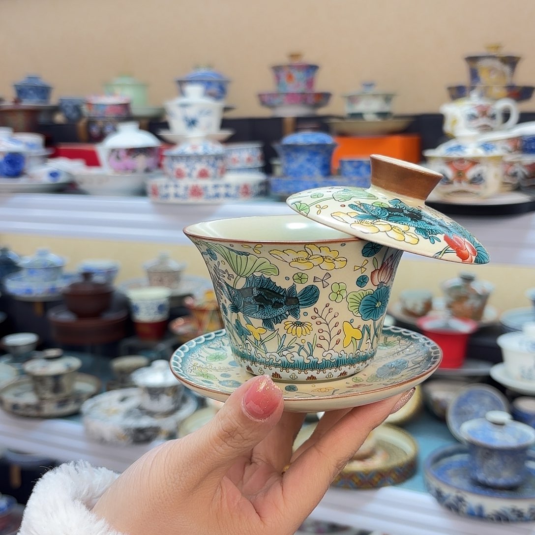 盖碗的时候我就觉得