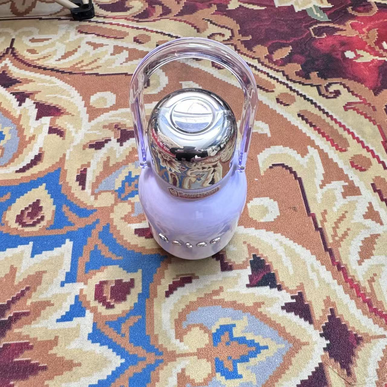 熊保温杯女生高颜值水杯新款不锈钢吸管大容量杯子