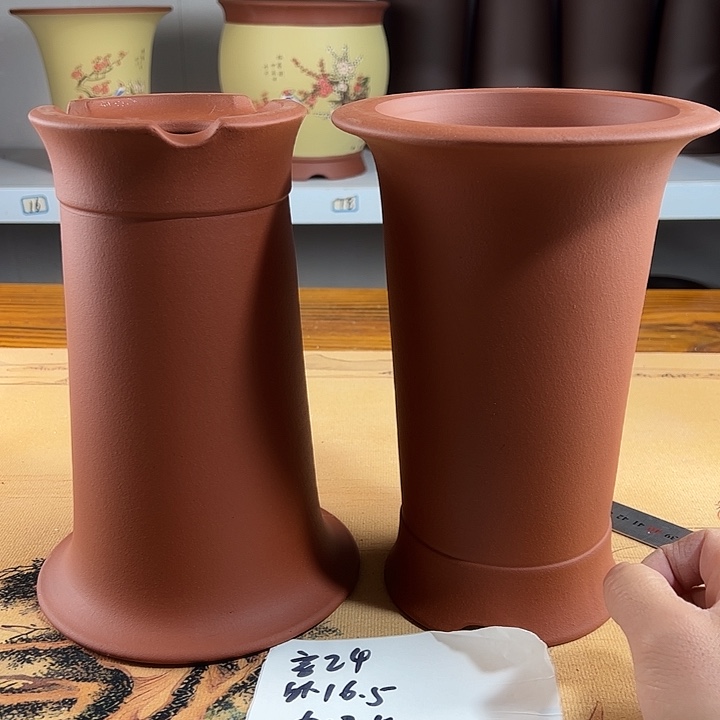 紫砂花盆9紫砂兰花盆52