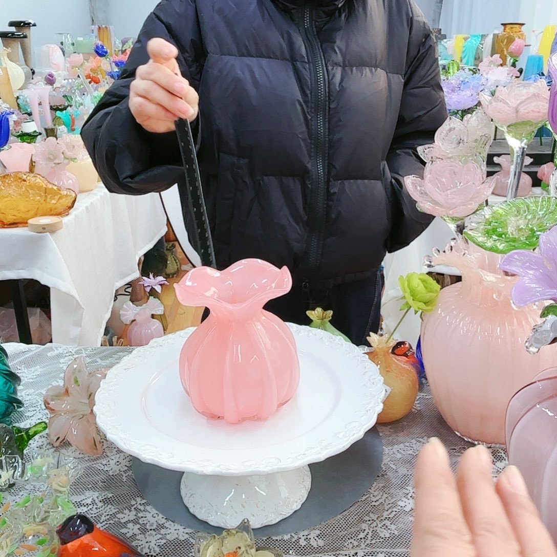 福利不退不换琉璃花瓶艺术品