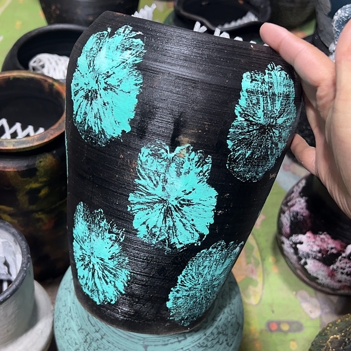 蓝色烟花高24口13默认打孔孔