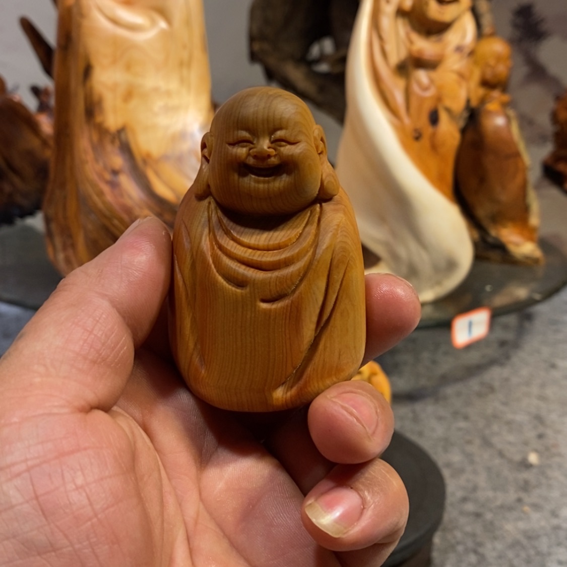 【闪购商品】柏木（崖柏）木雕工艺品摆件家居手把件一手货源