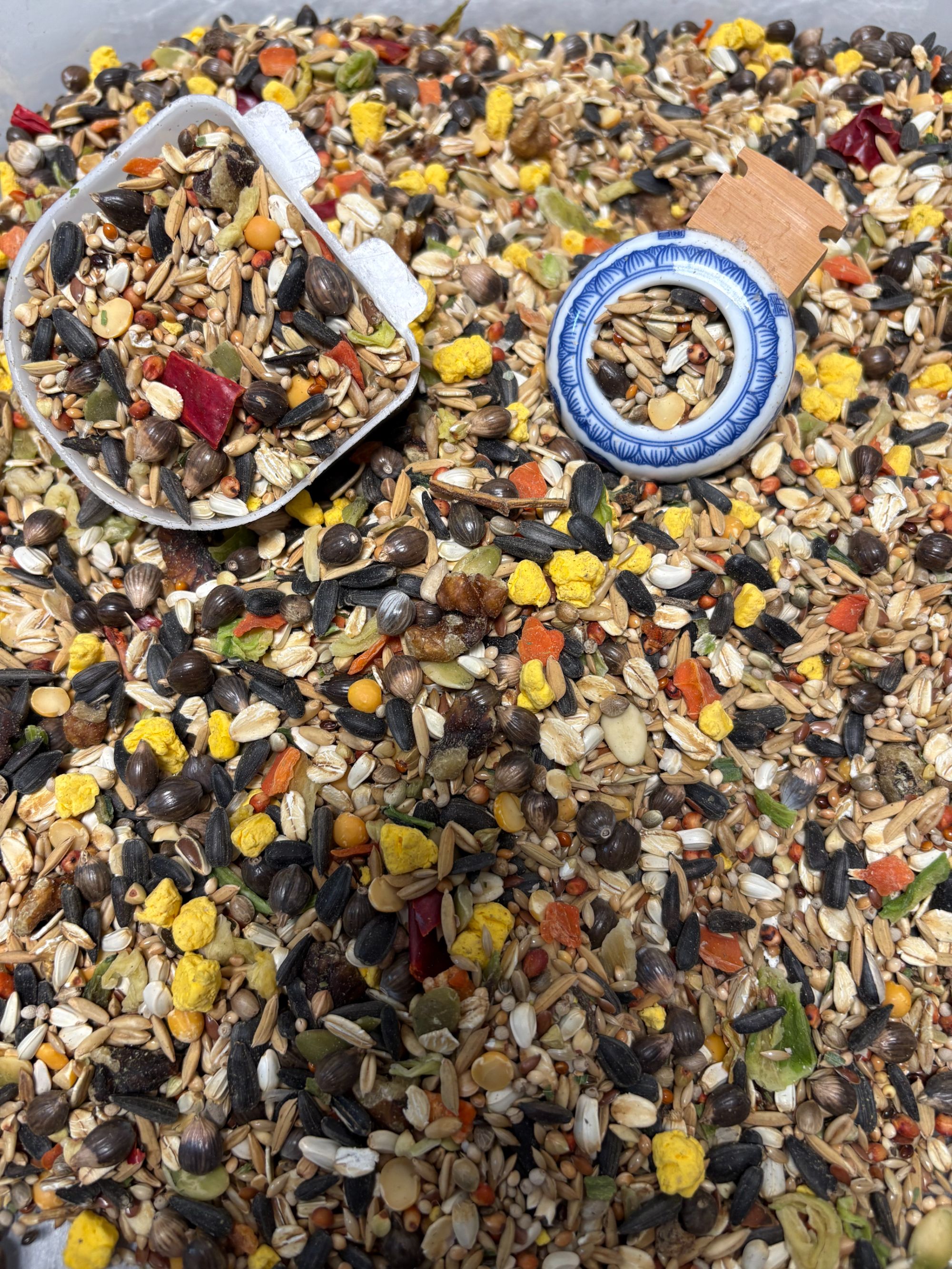 辐照鸟粮 小太阳牡丹玄凤虎皮中小型鹦鹉粮，黄雀金青无虫无菌鸟粮