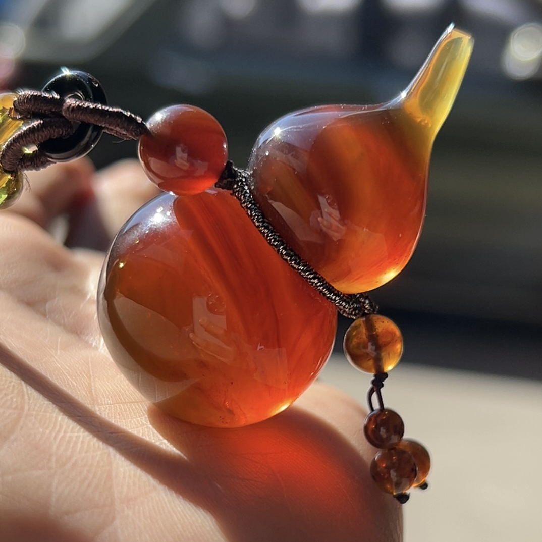 缅甸琥珀红蜜葫芦18.6克