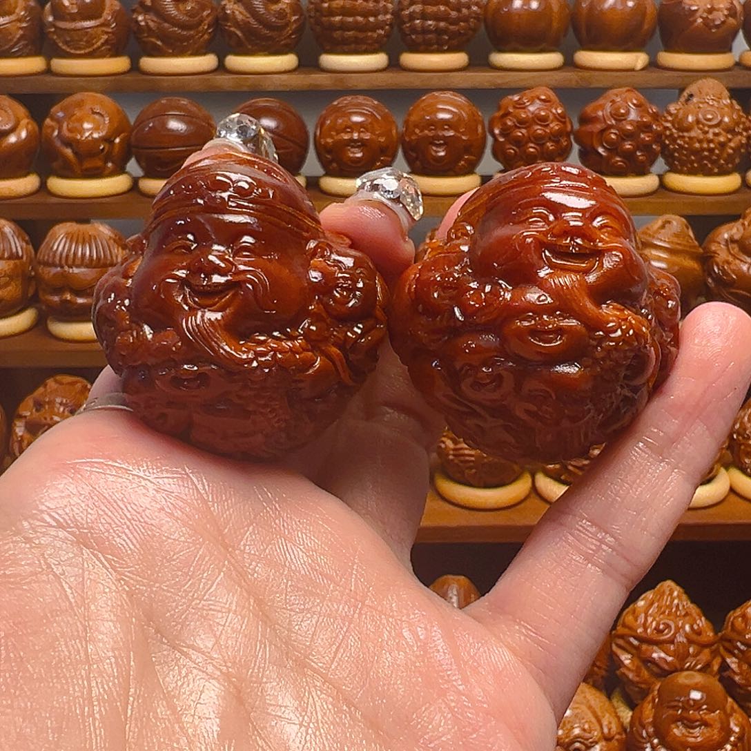 橄榄核吊坠L*i就一龙才