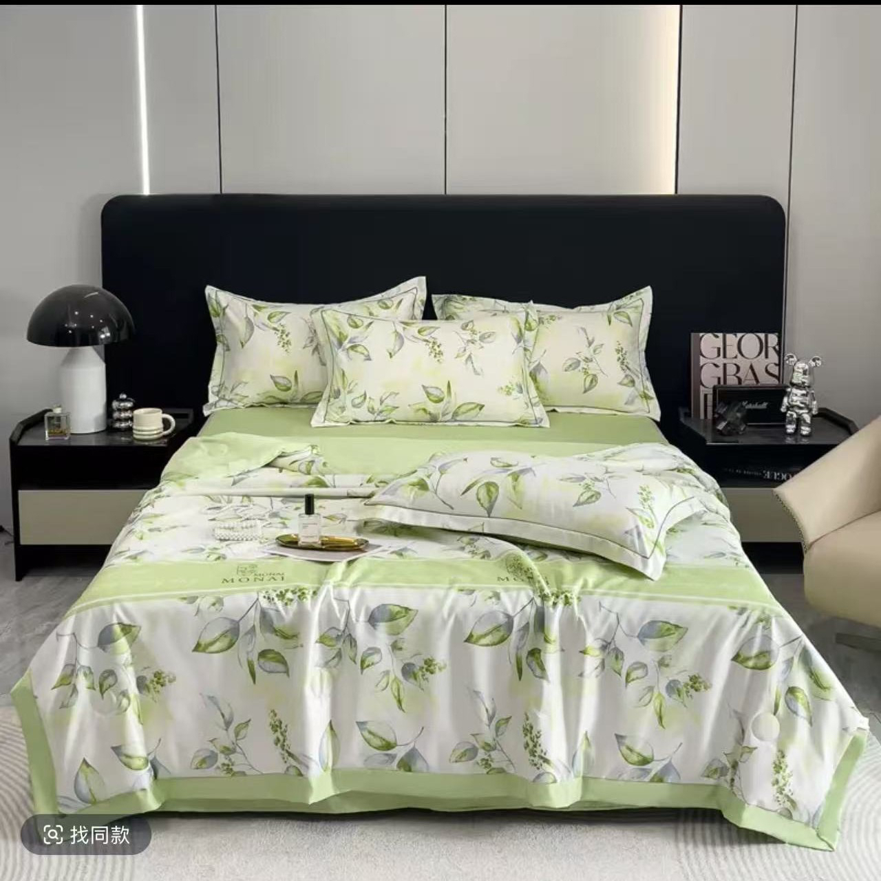 【夏被四件套】双人2米水洗夏凉被四件套印花空调夏被四件套可机洗