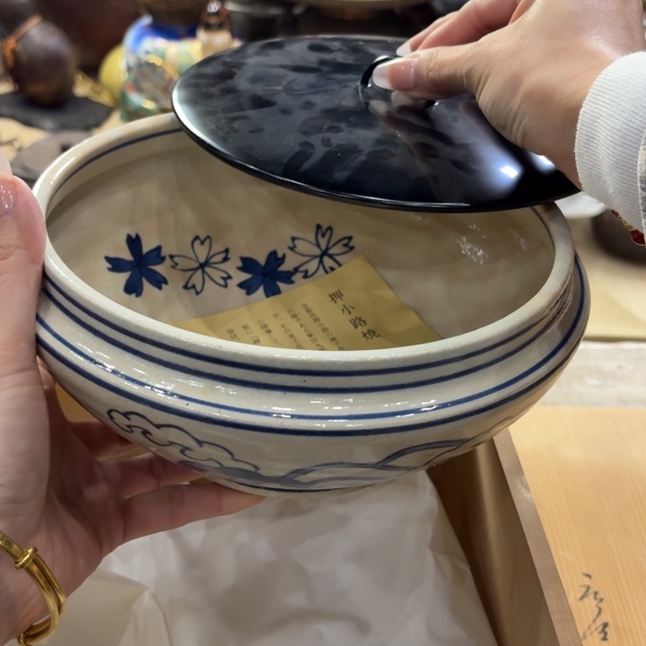 陶瓷古美术置物摆件