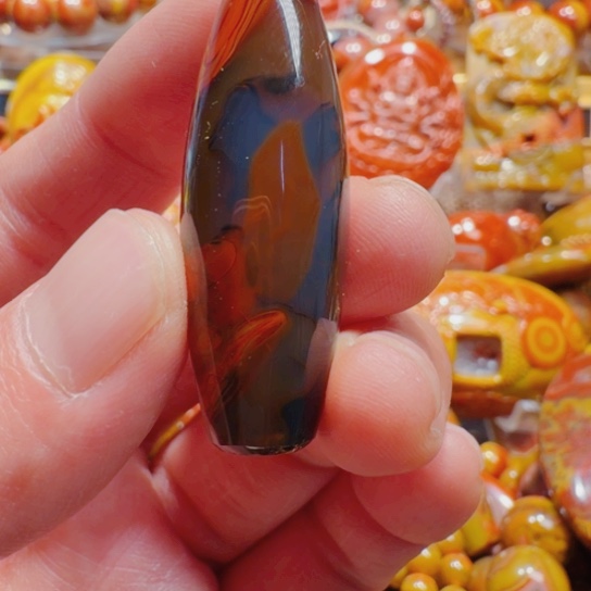 玛瑙/玉髓未镶嵌吊坠(不含链)