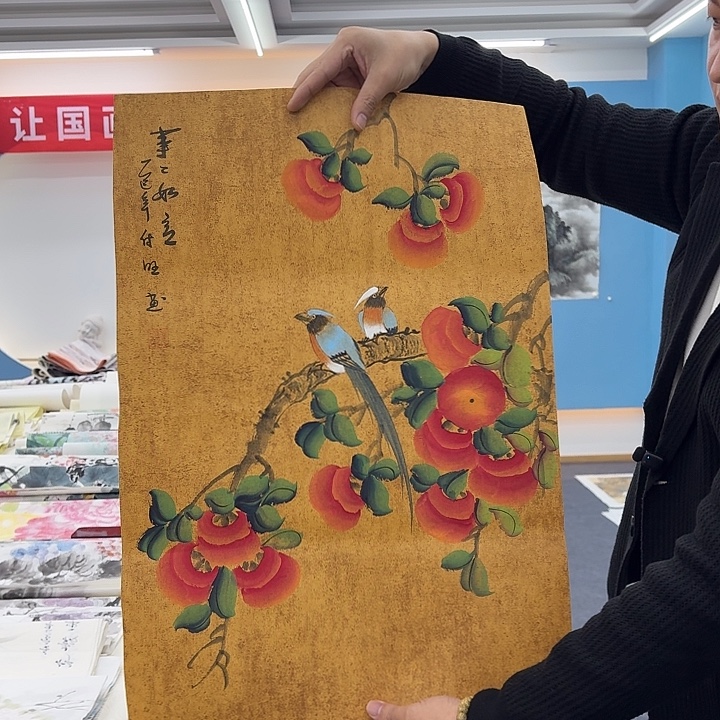 国画手绘国画作品