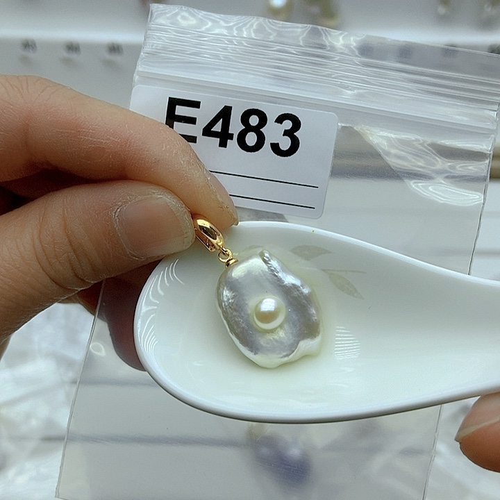 淡水珍珠颈饰银S925镶嵌