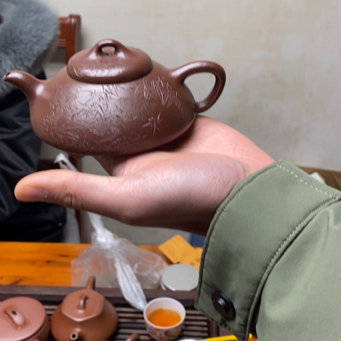 紫砂茶壶宜兴原矿紫砂壶8