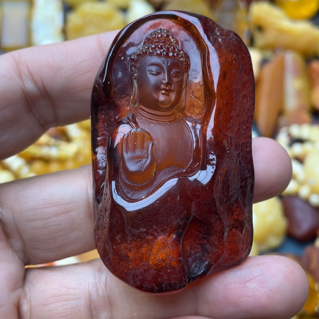 蜜蜡颈饰未镶嵌蜜蜡吊坠