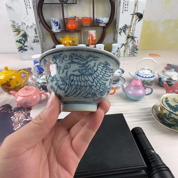 摆件景德镇陶瓷老厂瓷13