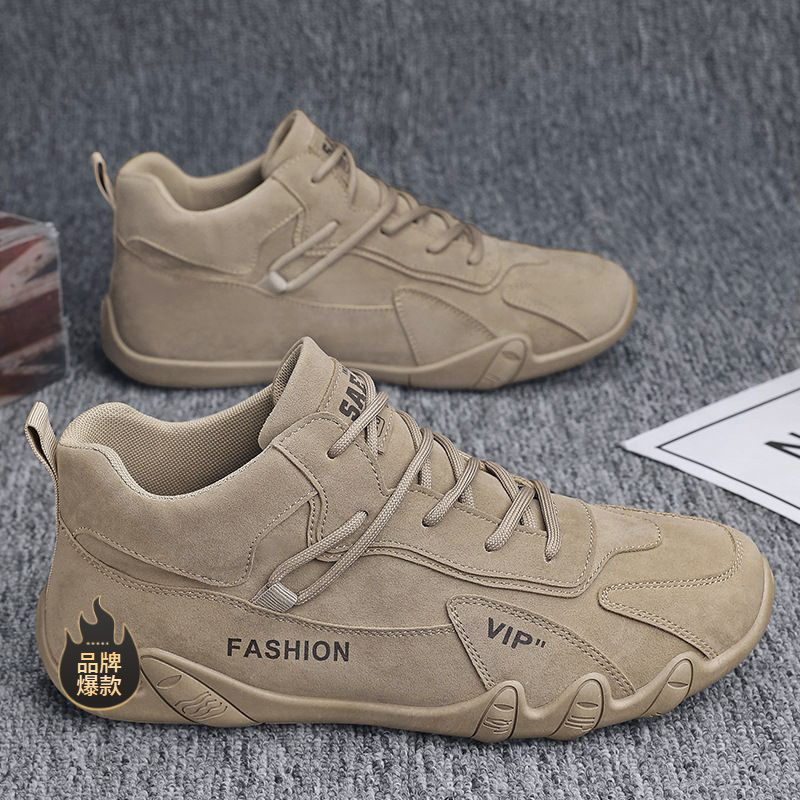 驾驶员开车专用鞋新款春季劳保男鞋防滑工地干活工装鞋男士户外休