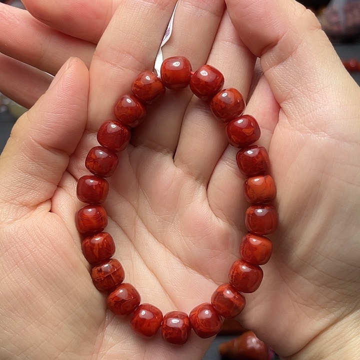 南红玛瑙手串9多样性发未镶嵌