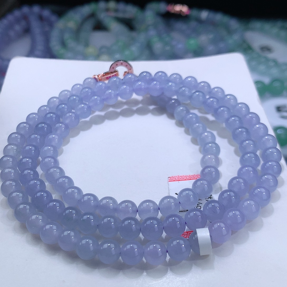 翡翠手链未镶嵌卡6