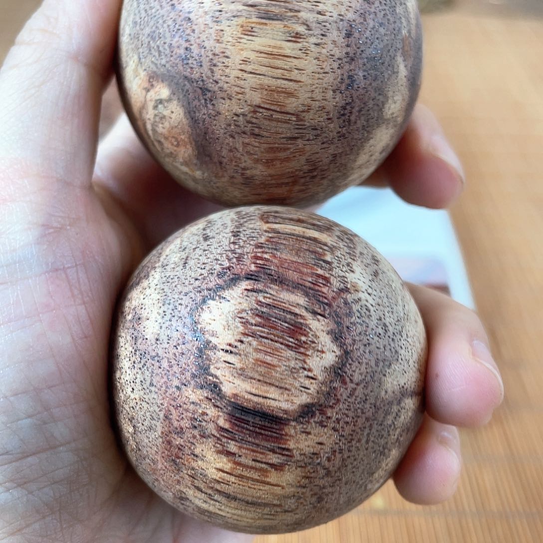 降真香手串/手链5.0岩石彩虹料超重精品手球