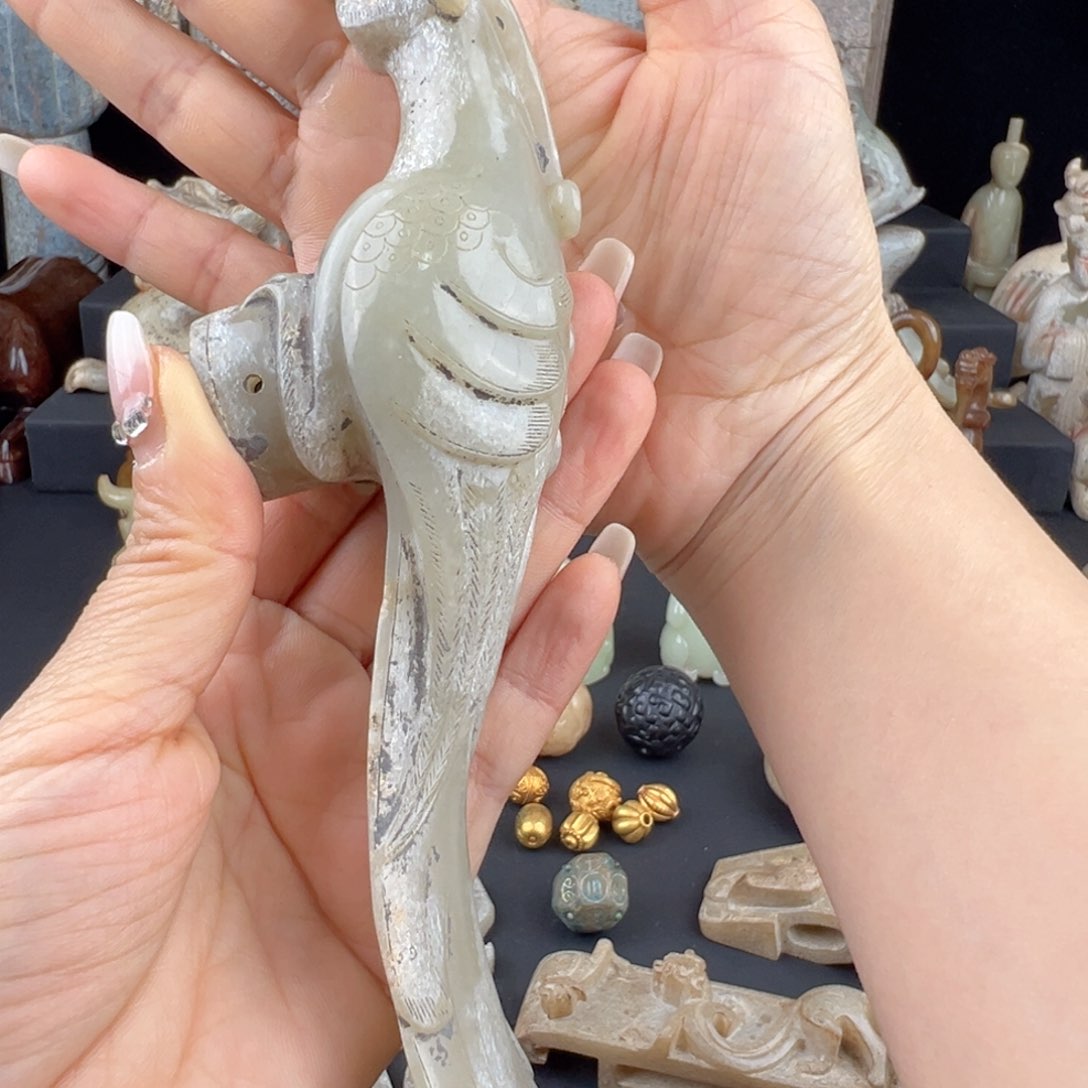 和田玉挂件未镶嵌石*