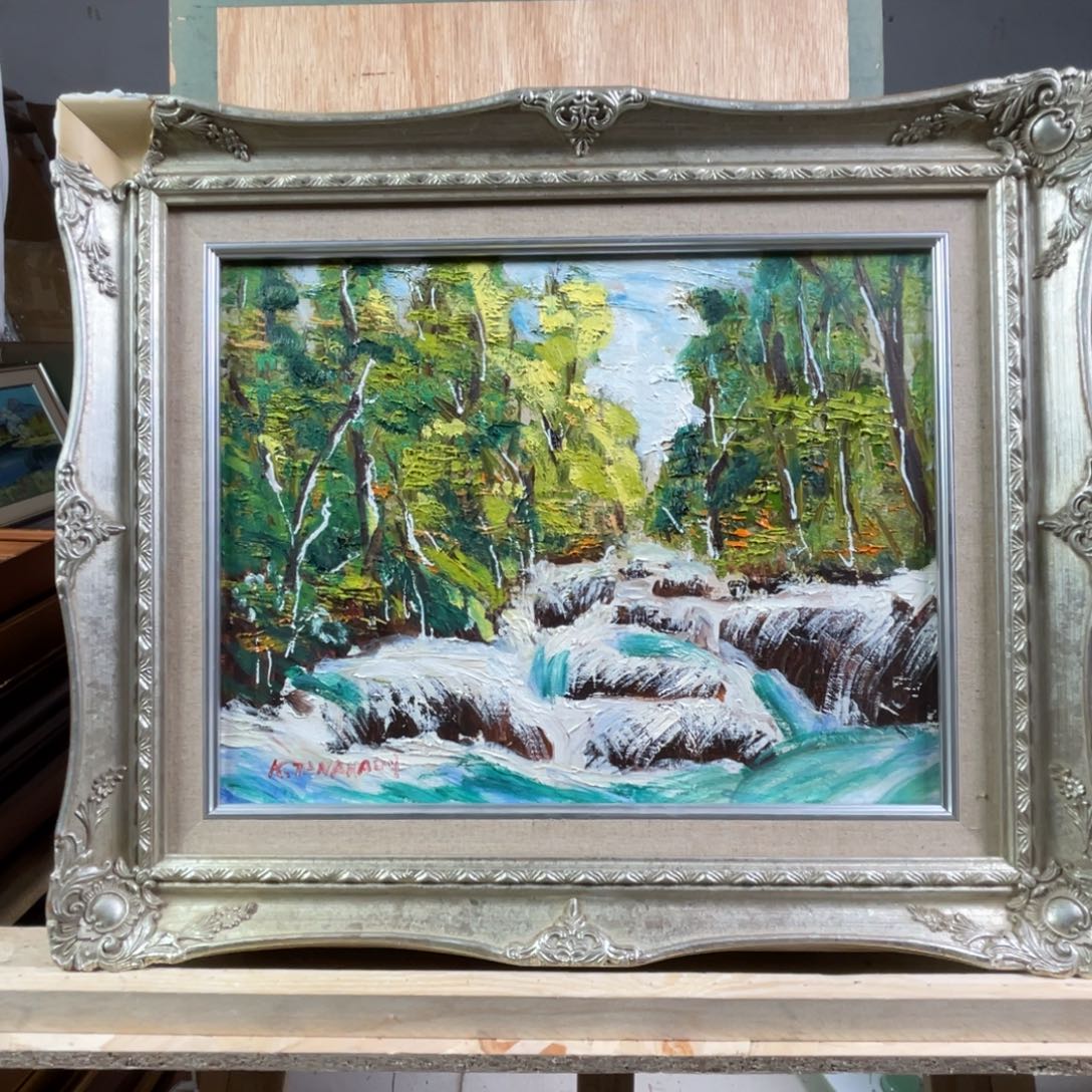 中古框画不退不换有磕碰